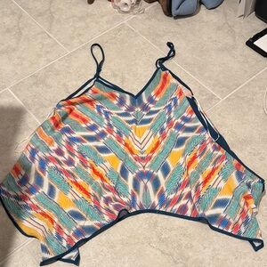 Jealous Tomato Multicolor Patterned Top